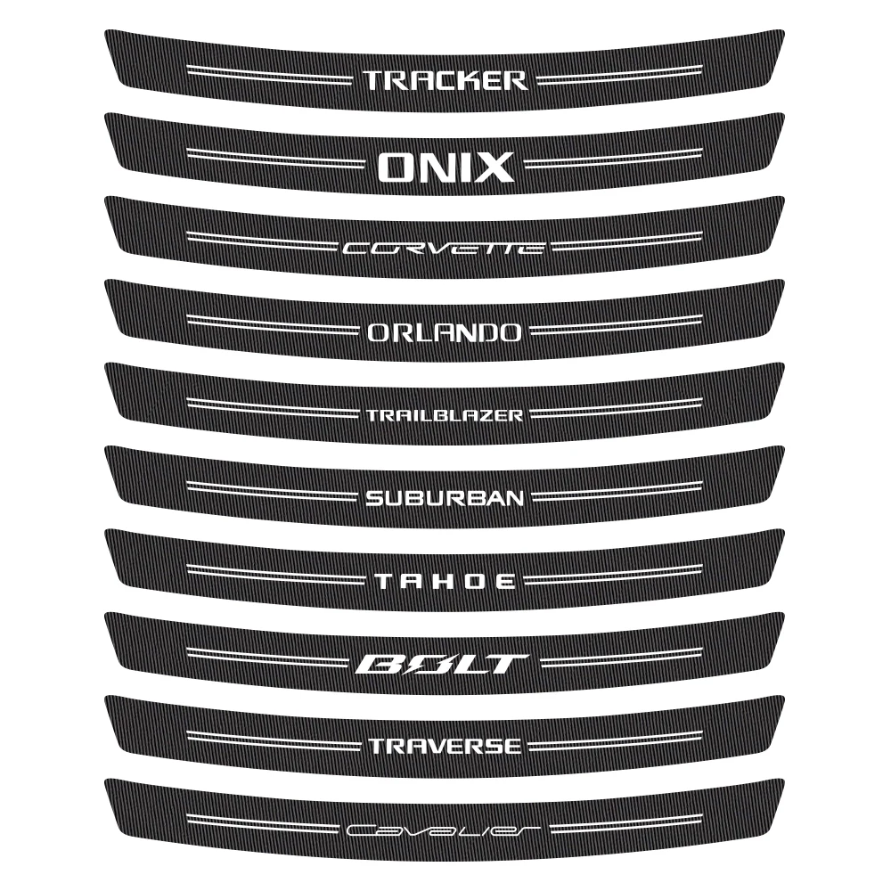 Sticker For Chevrolet Cruze Lacetti Bolt Corvette Trailblazer Traverse Tahoe Onix Cavalier Orlando Tracker Car Accessories