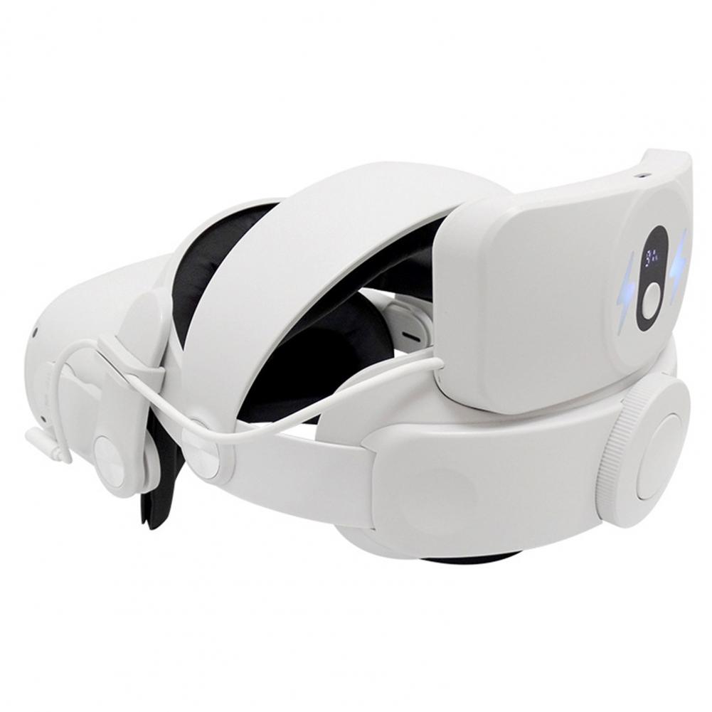 VR Headset Strap Detachable 5300mAh Magnetic Power Bank Battery Pack Head Strap Power Bank VR Accessories for Oculus Quest2