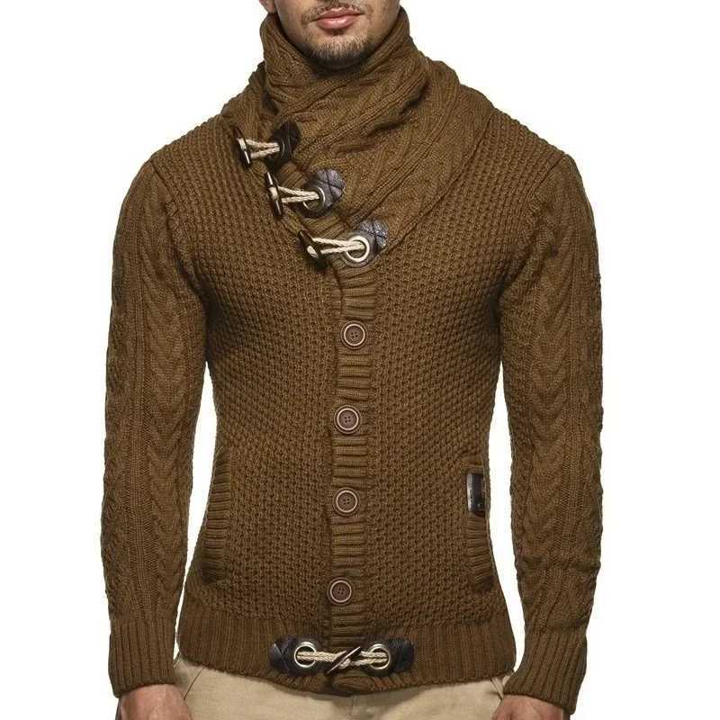 High Quality 20 winter cardigans thick cardigans mens branded clothing knitted sweaters button jackets M sweater tops T241111