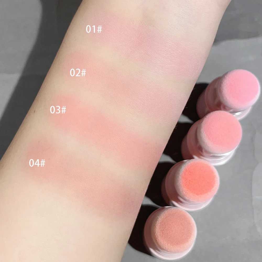 Multi-purpose Blush Stick Waterproof Peach Pink Matte Cheek Eyeshadow Powder Lasting Eyes lips Blusher Face Makeup CosmeticsXJ241111