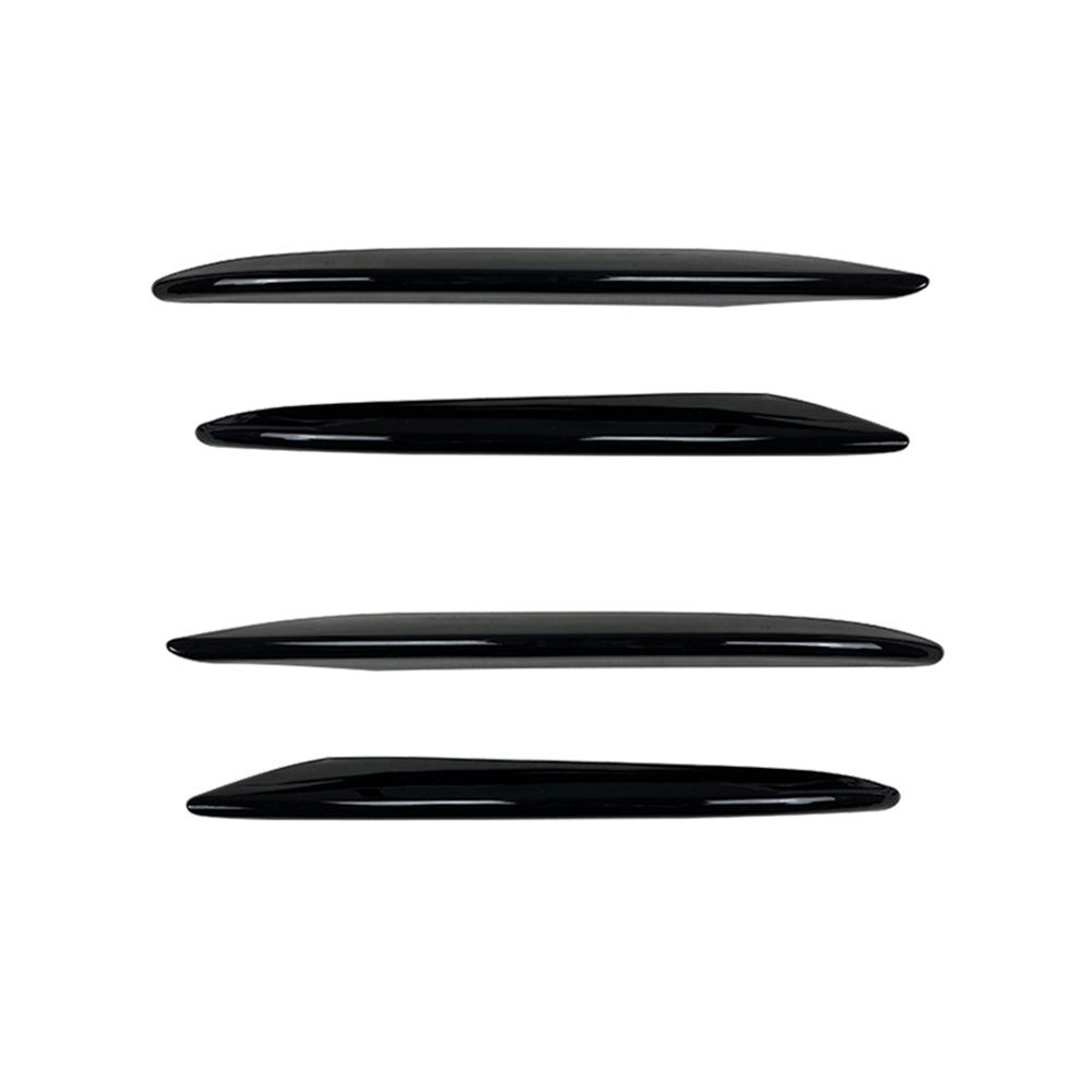 Car Front Bumper Splitter Side Spoiler Air Vent Body Kits Trim For Mercedes-Benz E-Class W213 E200 E260 E300 2016-2020