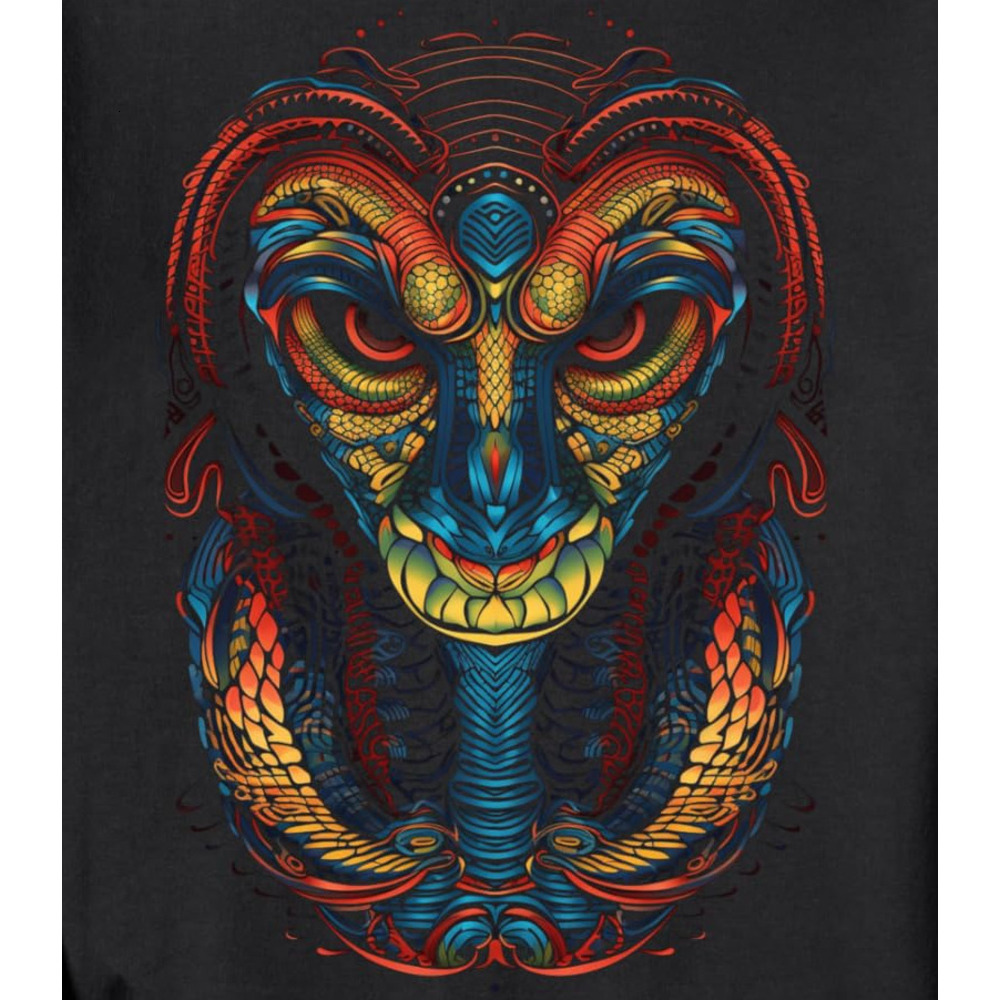 Long Sleeve Shirts for Men sweatshirt Graffiti Pop Art Of Cobra Snake Animal Graphic Tees Sweatshirt T shirt Tee Streetwear Casual tops clothes