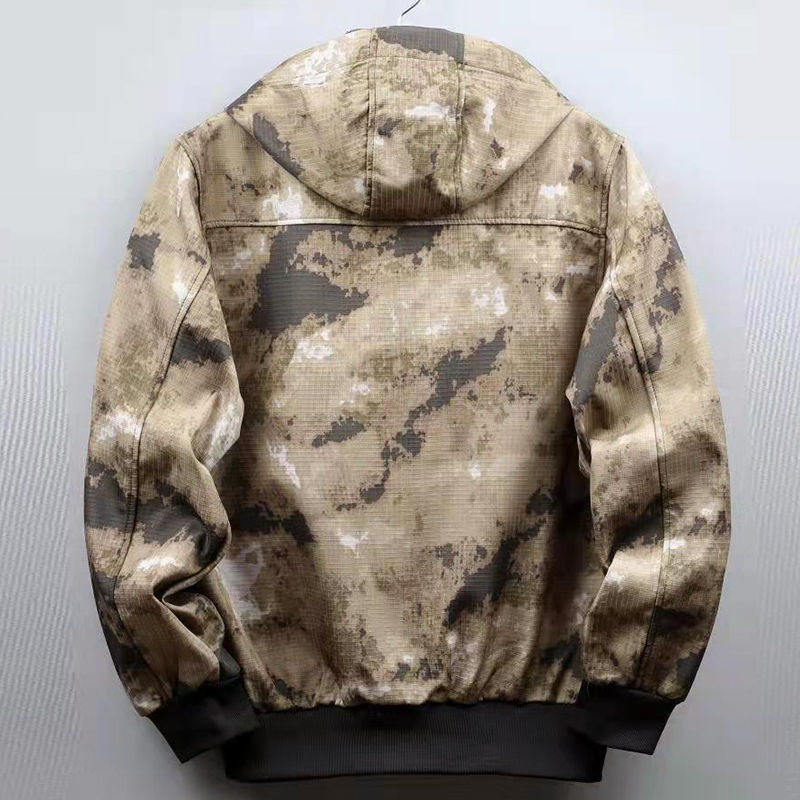 Camouflage Suit Jacket Men Hiking Fleece Military Men Winter Jackets Coat Casual Sports Hiking Fishing Cargo Pants Men Sport Set
