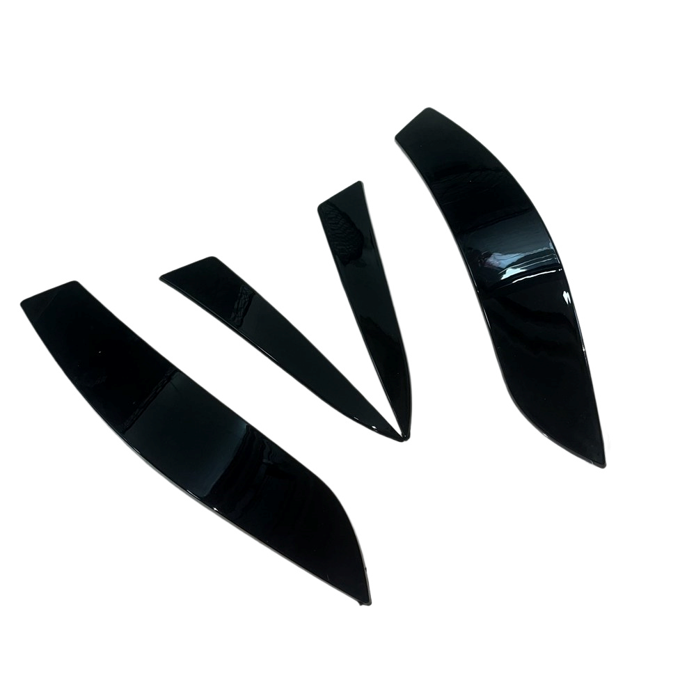 For VW Golf 6 Standard Mk6 GTI R Rear Headlight Eyelids Eyebrows 2008 2009 2010 2011 2012 2013 Tail Lights Cover Lamp Sticker