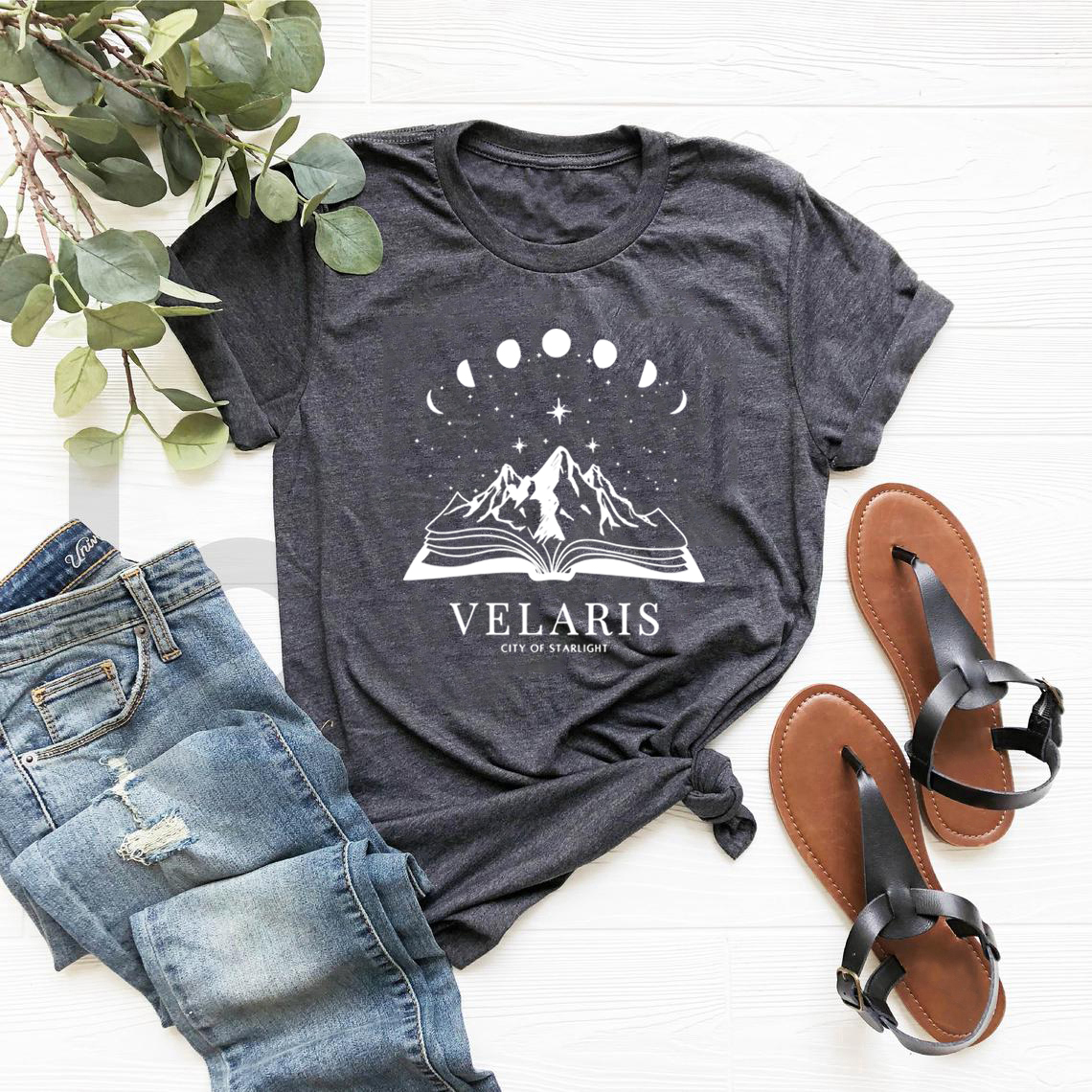 Velaris T-shirt The Night Court Hoodie A Court of Thorn and Roses Court of Dreams T Shirt Acotar Velaris Gift Streetwear Tops