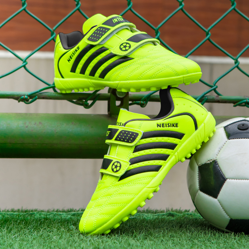 Kids Soccer Shoes School Football Boots Cleats Grass Sneakers Boy Girl Outdoor Athletic Training Sports Footwear soccer shoes