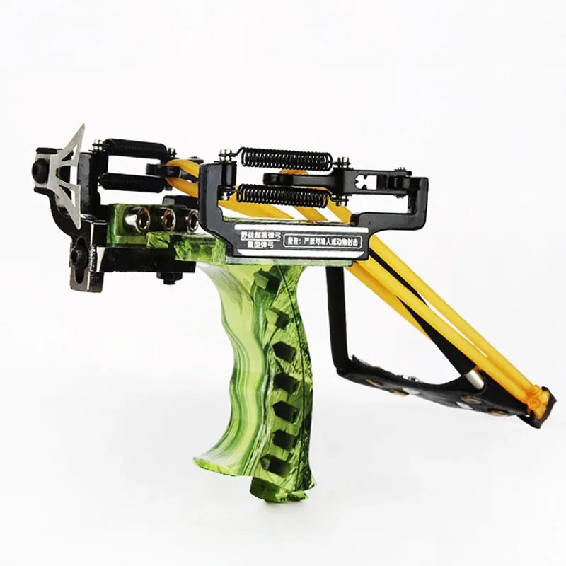 Metal Laser Aiming Slingsshot Spring Wrist Support To Assist Slingshot Outdoor Hunting and Shooting Hunting Accessories Caza