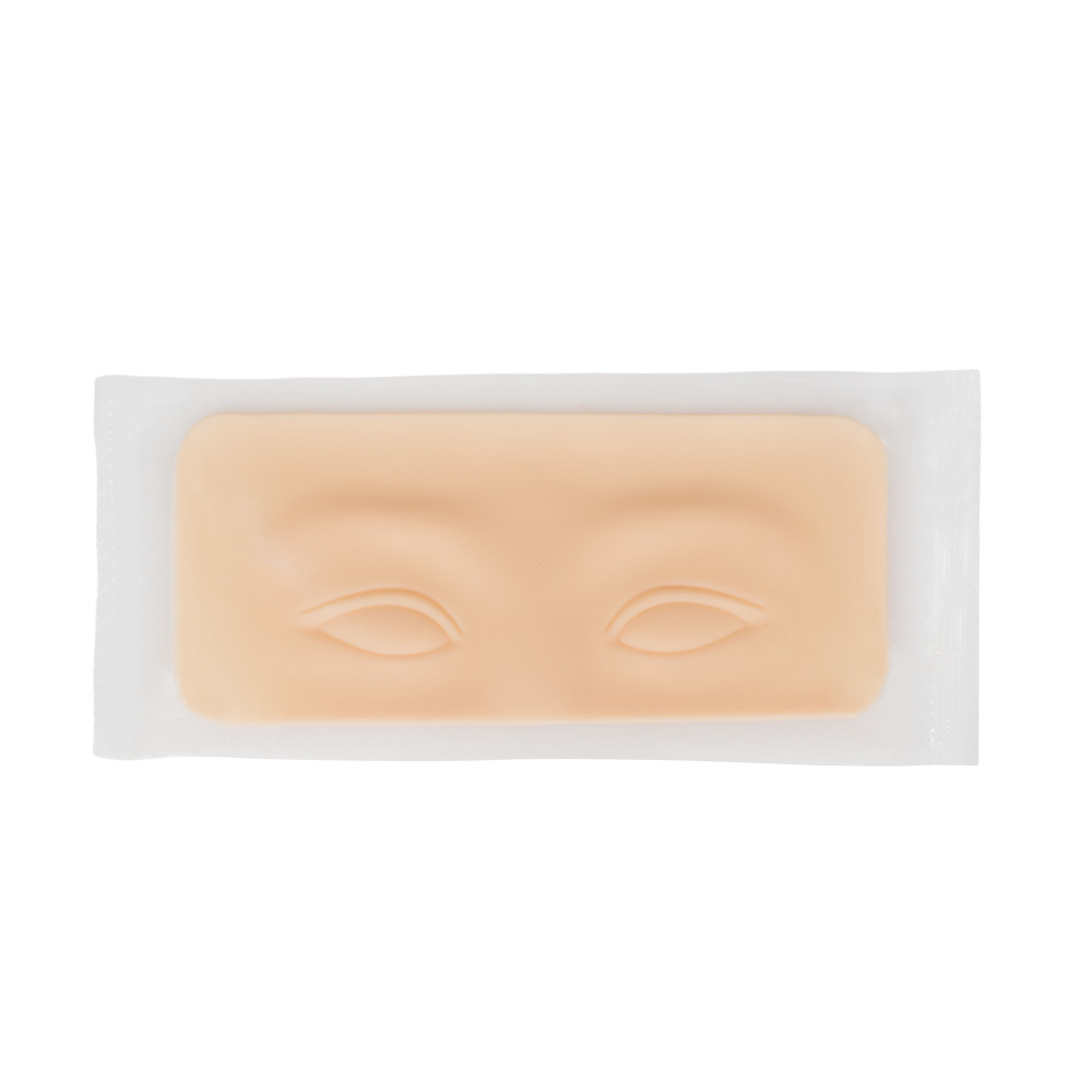 Tattoo Practice Skin For pair of eyes Permanent Makeup Silicone Skin To Practice Brow Eyeline Fake Skin Sheets For Practice Brow