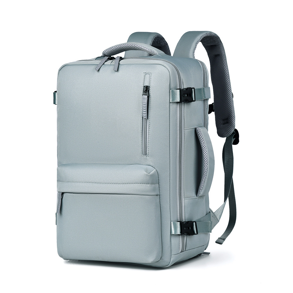 Vacuum compression mens travel backpack with air pump waterproof laptop New bag highquality