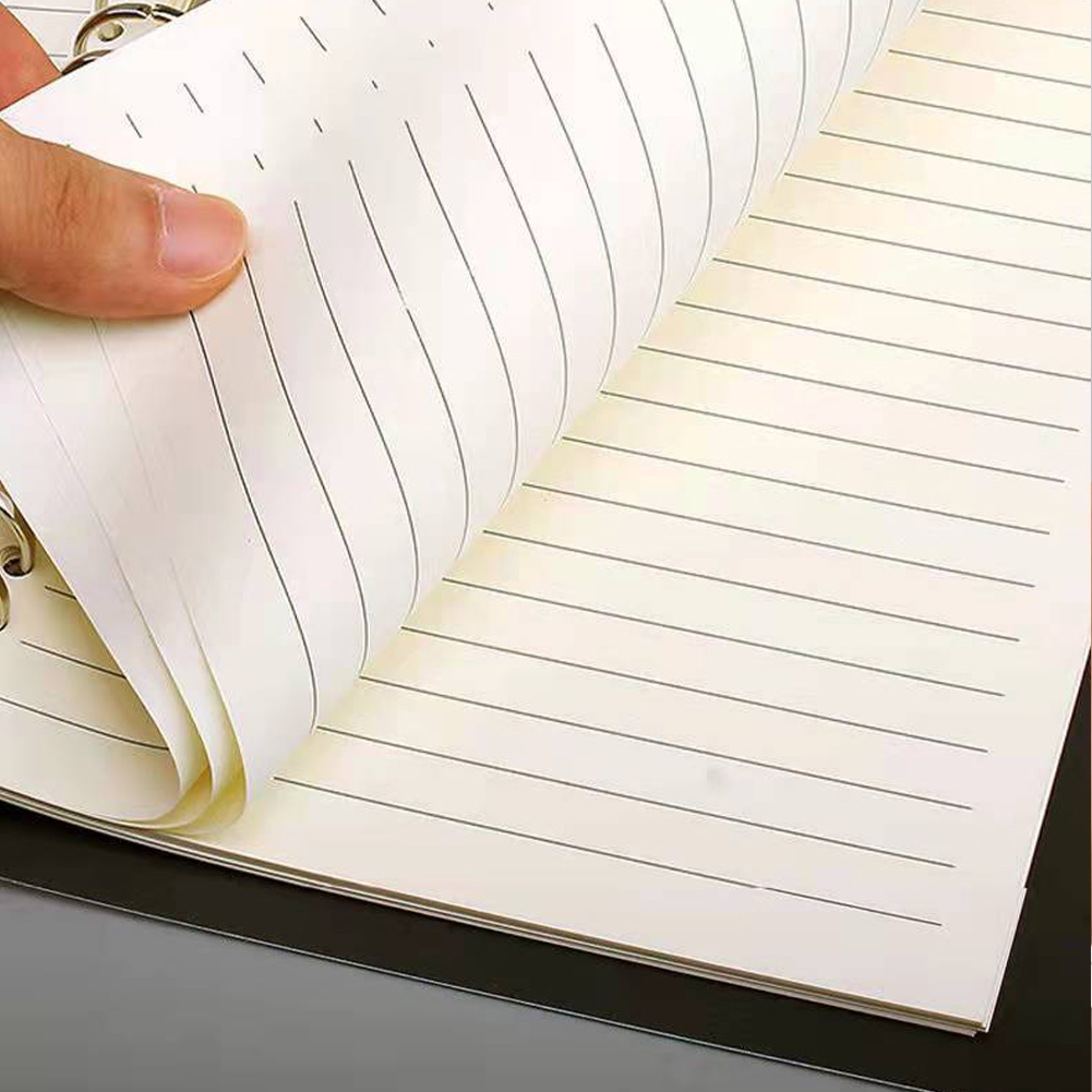 A5 A4 B5 Loose Leaf Notebook Refill 60pcs Spiral Binder Inner Page Weekly Monthly To Do Line Dot Grid Inside Paper Stationery
