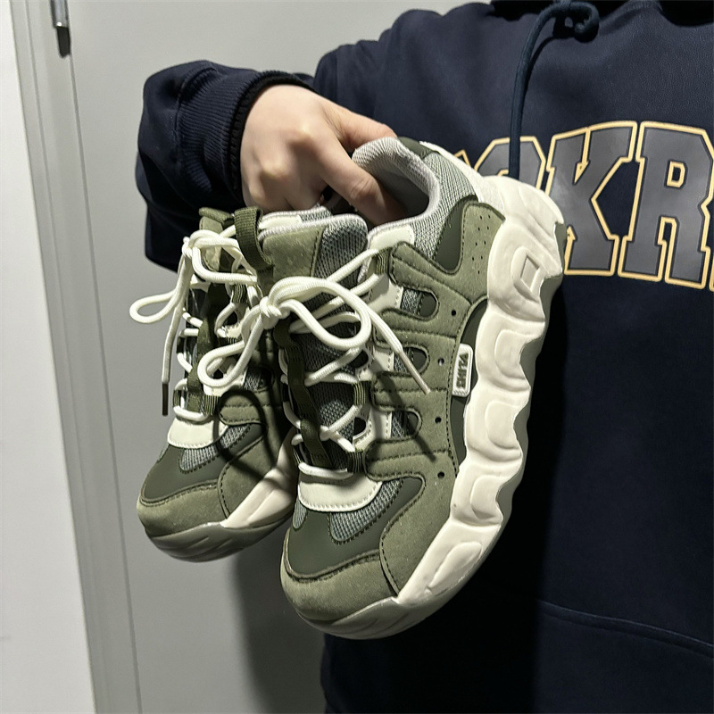 Women's and men's New Korean Casual Versatile Retro Sports Shoes Free Shipping.