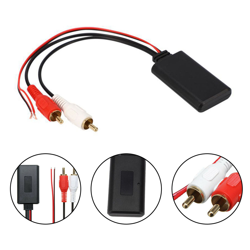 Universal Bluetooth-compatible Module Aux Adapter Music Audio Adapter Car Electronics Accessories for 2RCA Interface Vehicles