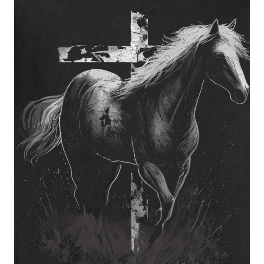 Long Sleeve Shirts for Men sweatshirt This Boy Runs On Jesus And Horses Horse Riding Equestrian Sweatshirt T shirt Tee Streetwear Casual tops clothes