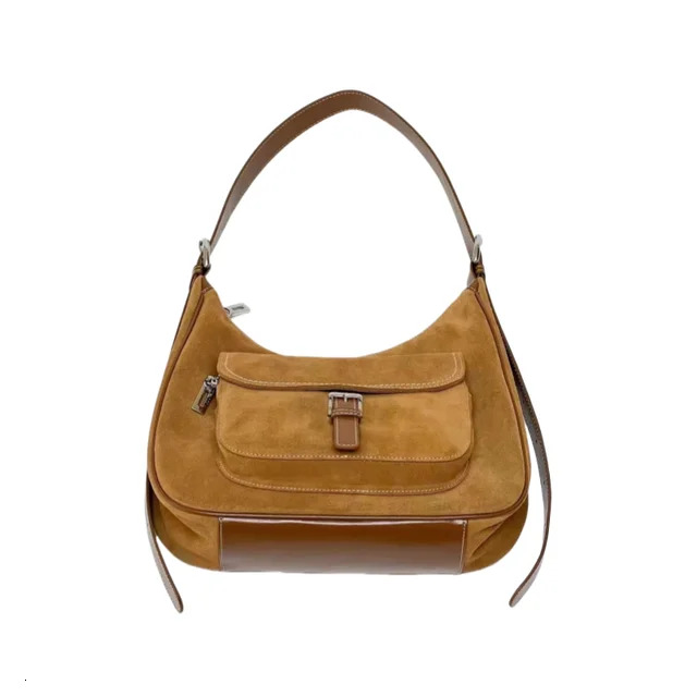 Autumn And Winter New Genuine Women Fashion Single Shoulder Matte Oil Wax Leather Large Capacity Leisure Bag Purse Patent Leather BagVoyage