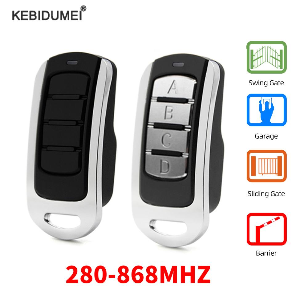 280-868MHZ Multi Frequency Garage Door Remote Control Duplicator AUTO SCAN Multi brand 433MHz Fixed Rolling Code Gate Opener