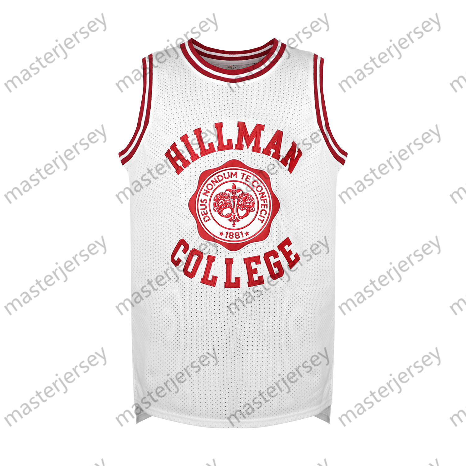 #9 WAYNE Men's Basketball Jersey Sweatshirt - Embroidered Movie Mesh Letters & Numbers, Crew Neck Sleeveless Training Vest, Loose Fit Athletic To