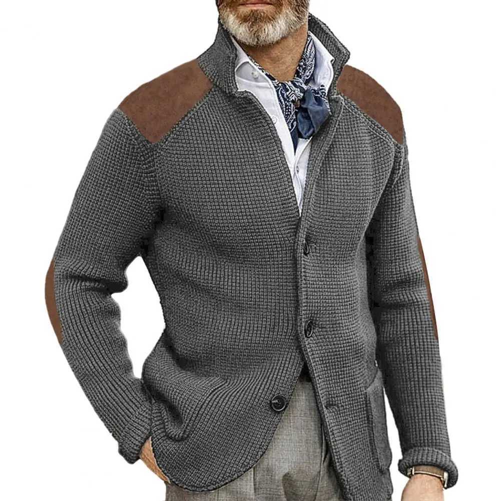 New Arrival Winter and autumn mens cardigan single brooch knitted cardigan thick and long Sve soft and elastic mens sweater jacket Z241111