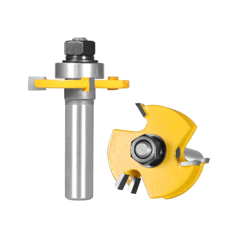 YUSUN 3PCS 6MM 6.35MM 12MM 12.7MM Shank Router Bit Woodworking Milling Cutter For Wood Bit Face Mill Carbide Cutter End Mill