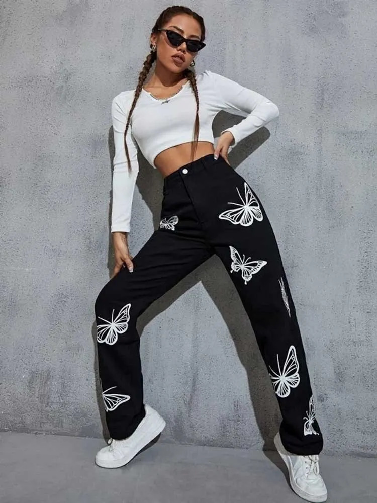 Loose Vintage cargo pants korean Fashion Harajuku Casual y2k Clothing Ins Gothic Trousers Summer street jeans 241108