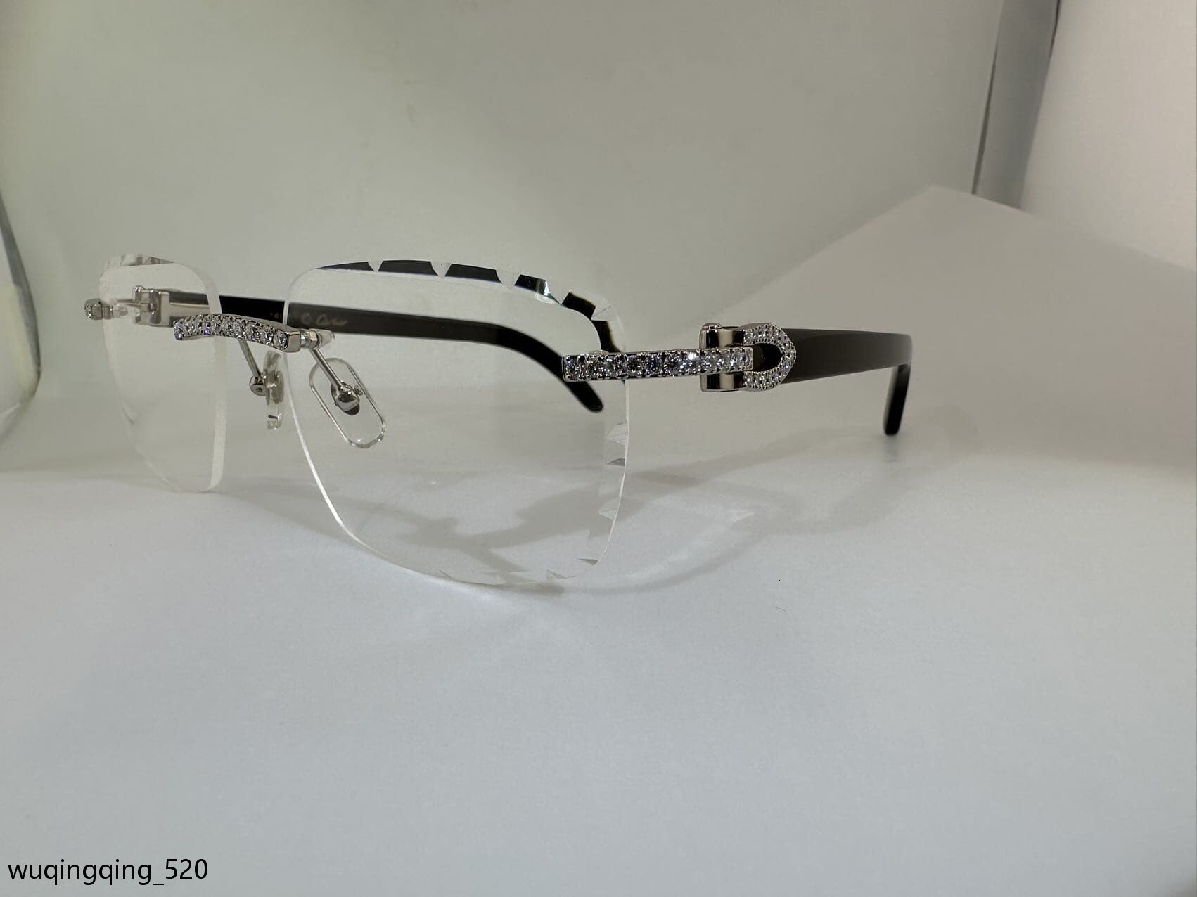 Cadermay S Sterg Sier Iced Out vvs1Sunglasses Moissanite Men and Women Jewelry Glasses for all fac