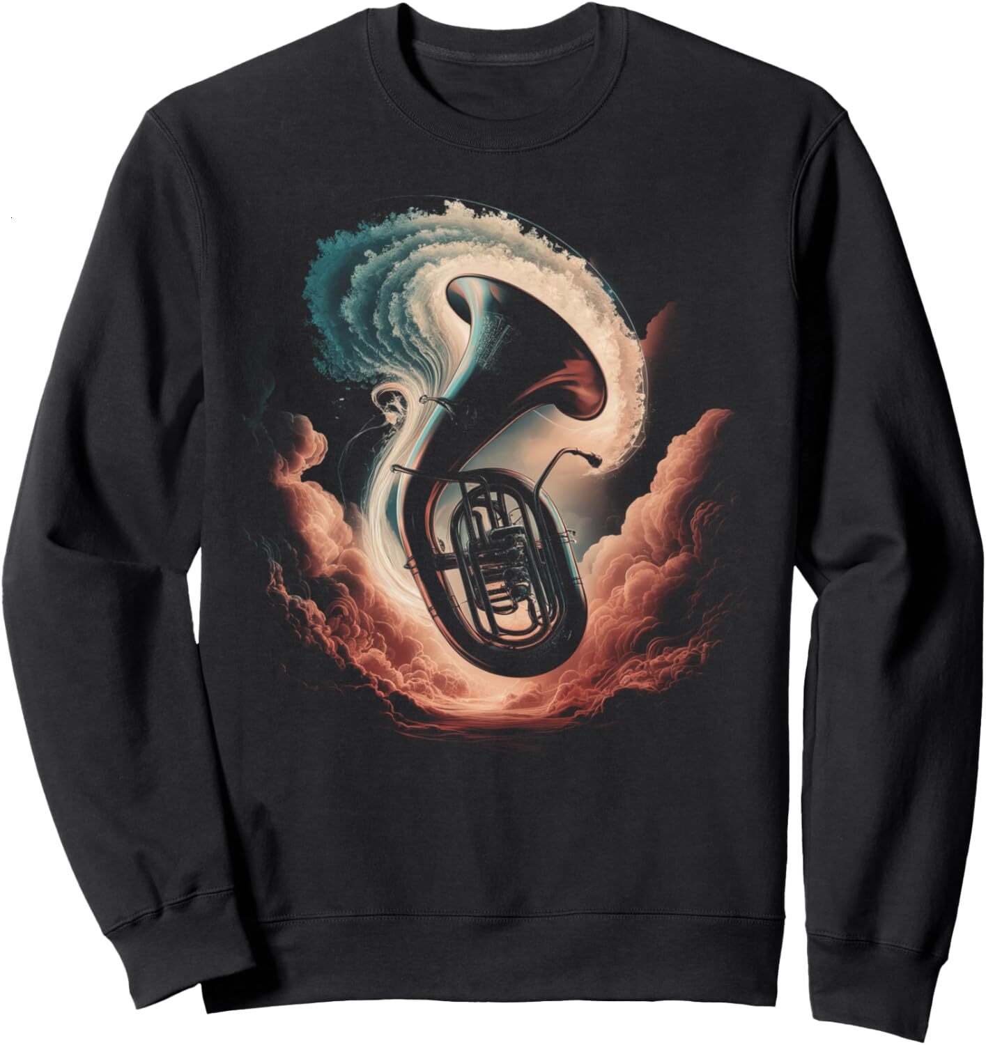 Long Sleeve Shirts for Men sweatshirt Tuba Player Musician Gift Funny Marching Band Concert Music Sweatshirt T shirt Tee Streetwear Casual tops clothe