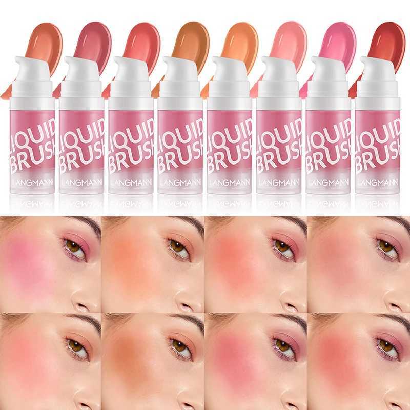Multifunction Liquid Blush Lipstick 3-in-1 Eyes Cheek Lip Tint Lasting Waterproof Rubor Face Rouges Korean Women Makeup CosmeticXJ241111