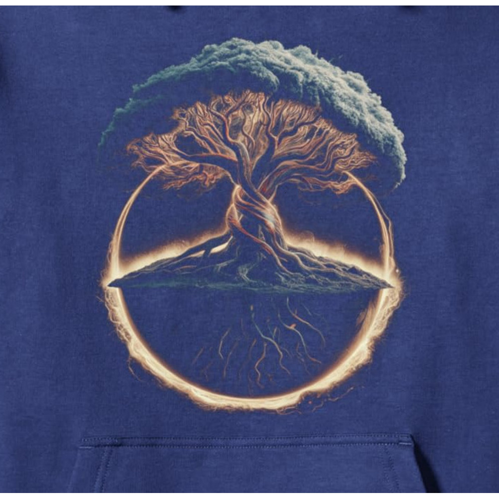 Hoodie for Mens Womens Life Roots Nature Earth Day Gift Idea Graphic Tees Pullover Hoodie Graphic Hoodies sweatshirt