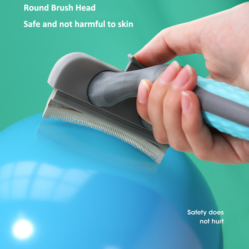 Self Cleaning Pet Remover Dog Comb Cats Dogs Grooming Shedding Brush Removal Tool for Long Short Hair Pets Supplies Free shipping