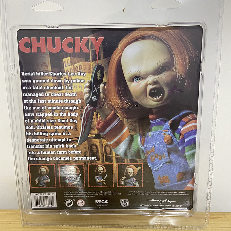 Neca Chucky Figure He Wants You Be A Best Friend Child's Play Good Guys Ultimate Collectible Figurine Model Toy Doll Gift 12cm