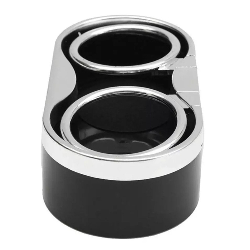 Car Interior Cup Water Bottle Holder Stand Dual Hole Beverage Mount Stand Holder Dashboard Drink Organzier Rack LX0E