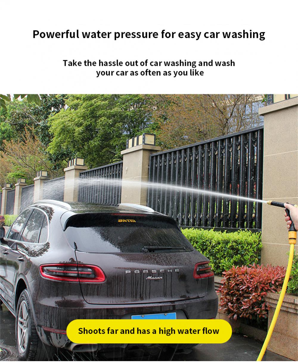 New High Pressure Spray Water Gun Washing Garden Watering Hose Nozzle Sprinkler Car Cleaning Wash Tool Kits Auto Washer Guns