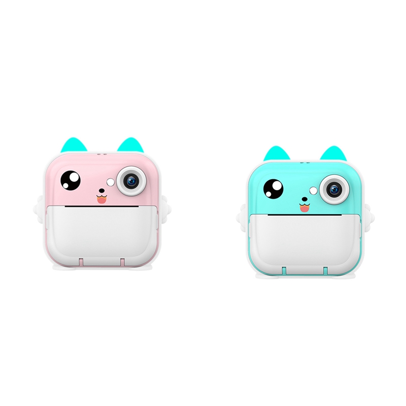 16G Memory Children Mini Camera HD Digital Photography Camera Instant Print Camera For Girl Christmas Gift