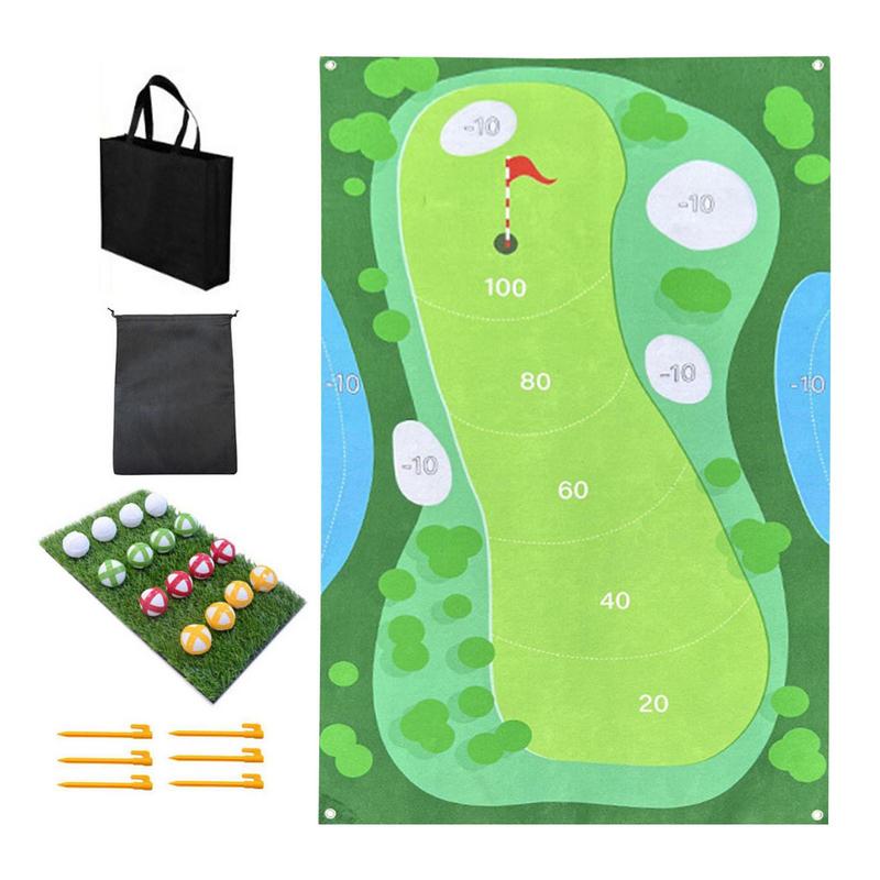 Indoor Casual Golf Game Set Golf Putting Royale Golf Game Hitting Mats New Mini Casual Suitable for Indoor Outdoor Game