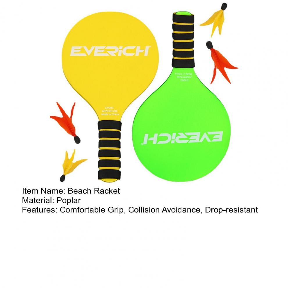 1 Set Batting Racket Unbreakable Comfortable Grip Cricket Bat High Strength Non-slip Poplar Board Racket Set Outdoor Sports