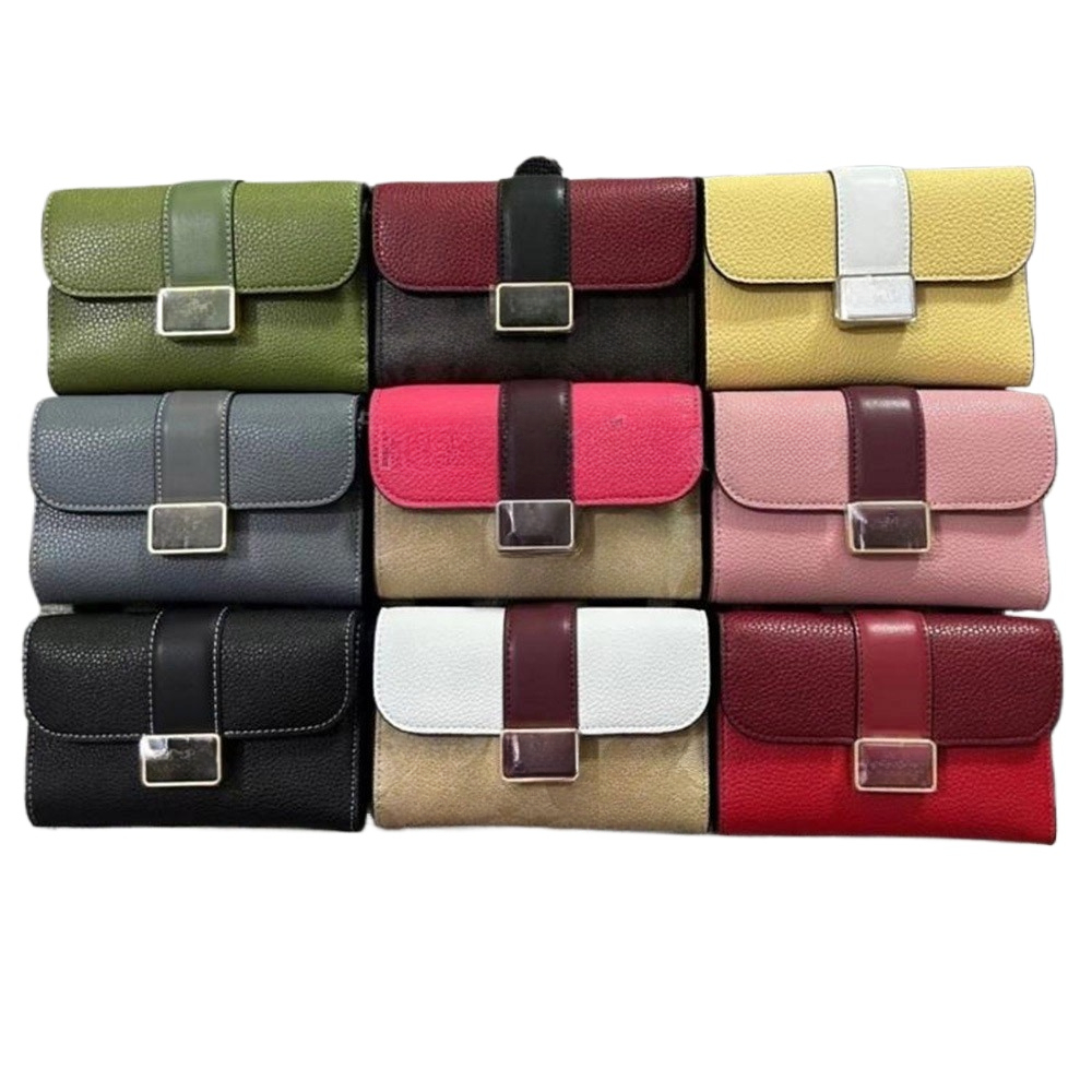 Designer Wallet Women's Folding Short Card Zipper Coin Fashion Daily Versatile Wallet