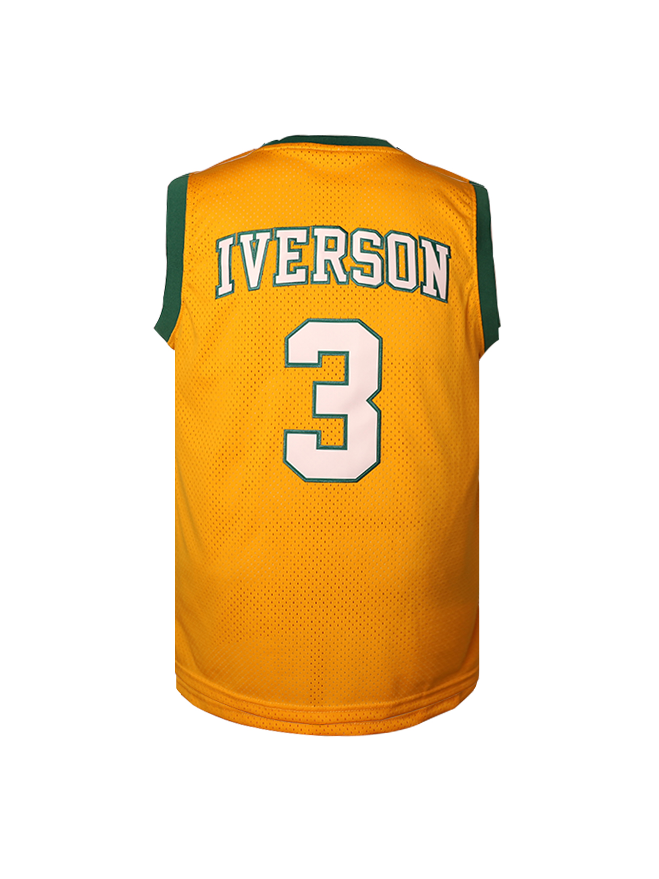 #3 IVERSON Retro Basketball Vest - Vintage Basketball Jersey - Woven Polyester Vest, Round Neck, - Basketball, Sports, Casual Wear Classic Style