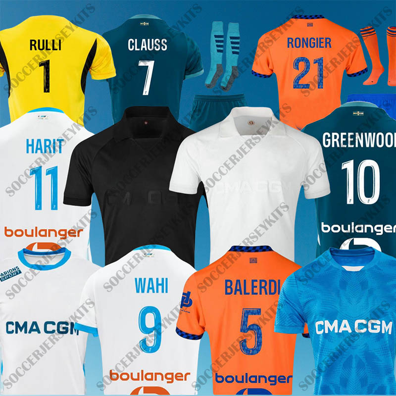 24 25 maillot de foot GREENWOOD 125th Anniversary Soccer jerseys OUNAHI harit 2024 2025 maillot OM man KIDS football shirt hommes enfants BALERDI RONGIERFANS player