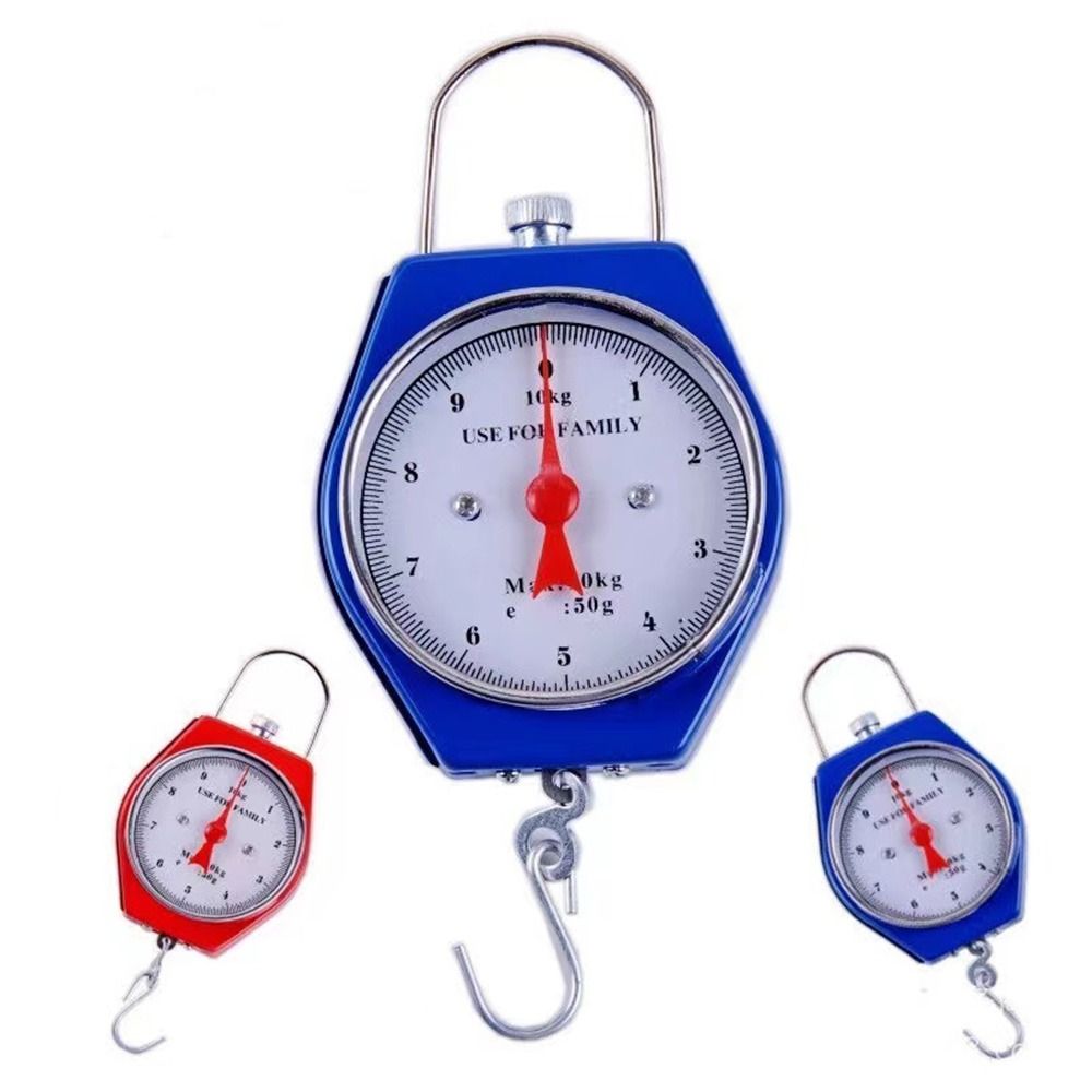 Professional Vintage Handheld Digital Dial Lage Scale Mechanical Scale 10kg/50g Spring Balance Hook Scale 0e6e9 5 a509a