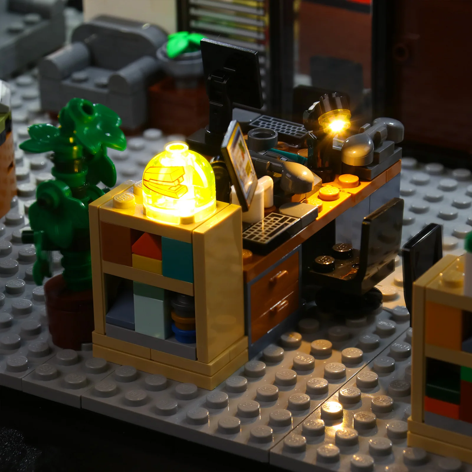 Vonado Building Blocks Light For 21336 The Office (NOT Include the Model) LED Lighting Accessories DIY Toys