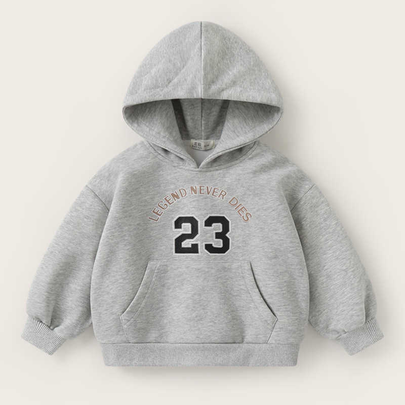 Hoodies Sweatshirts NO 23 Basketball Hooded Sweater Toddler Baby Boys Girls Clothes Sports Hoodie Sweatshirt Child Top Autumn Hoodies Coat Clothing J2