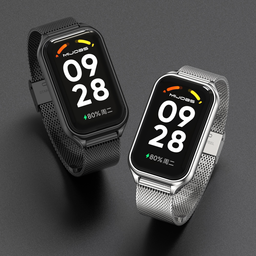 Wrist Strap for Xiaomi 2025 Redmi Band 2 Smart Bracelet Replacement Accessories Metal Watchband new for Redmi 2 Smart Band