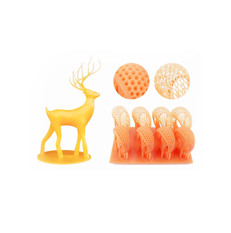 500g 1 Bottle 3D Printing Consumables LCD UV Sensitive Resin Material Washable Resin Washable Low Viscosity And Low Odor