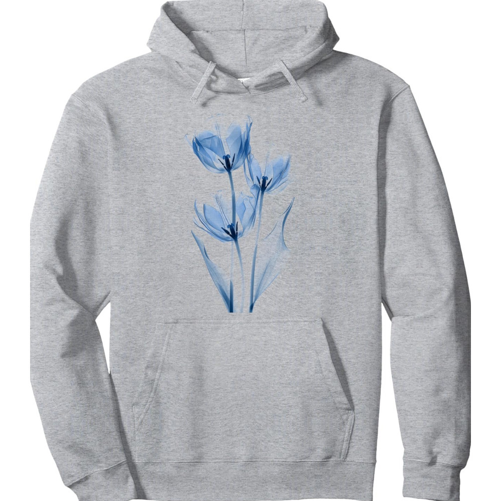 Hoodie for Mens Womens Tulip Flower Botanical Floral Nature Lover Gift Pullover Hoodie Graphic Hoodies sweatshirt