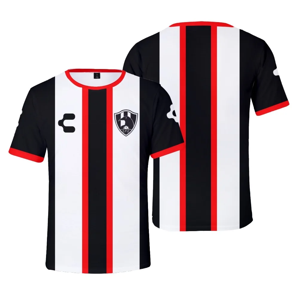 New Men T-shirt New Club of Crows Football Jersey Custom Name Cosplay Club de Cuervos Soccer T-shirt 3d Printing for Men