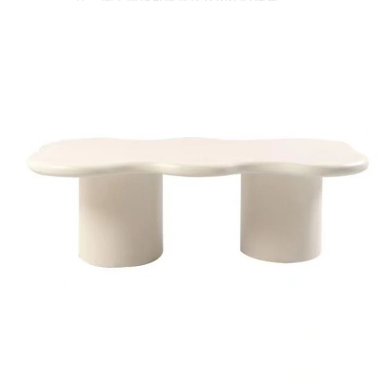 Nordic Irregular Low Table Bistro Simple Shaped Cloud Coffee Table Small Apartment Candyshaped Table Outdoor Furniture HY50CT