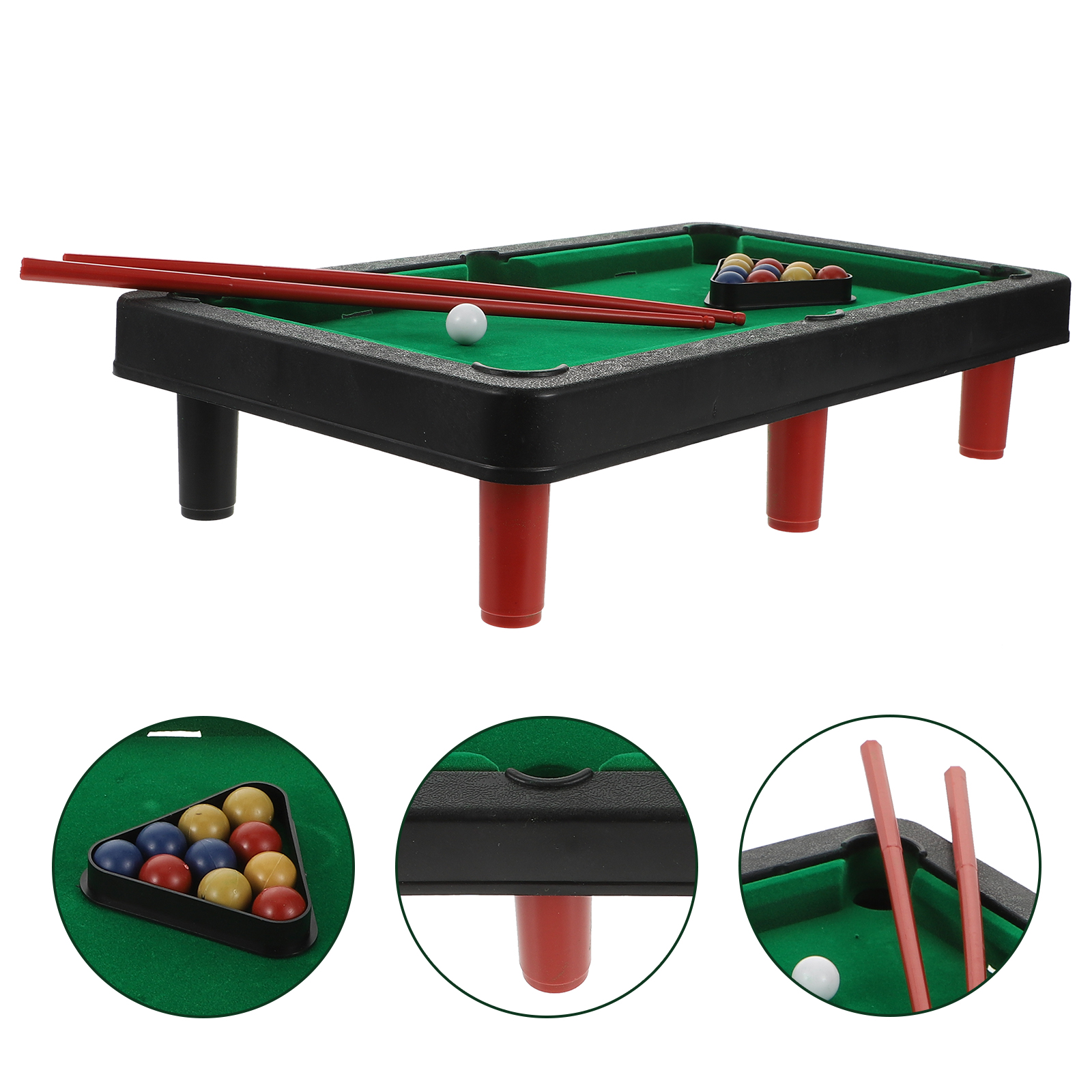 Mini Table Billiards Indoor Toy Small Pools Adults Boys Game Plaything Kid Outdoor Playset Basketball Ring Educational Board