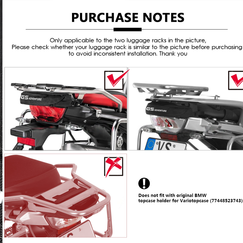 Lage Rack Under Bag For R 1250 GS 1200 R1250GS R1200GS LC F750GS F850GS Accessories Travel Storage Tool Waterproof Bags