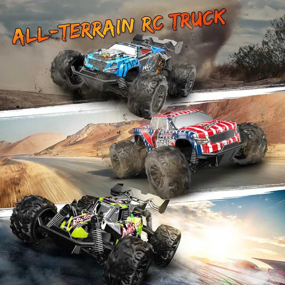 Free shipping Electric/RC 2.4g Remote Control 4wd Drift Car 20km/H Power Motor Independent Shock Absorber Anti-Crash Rc Vehicle Children Toys Gift