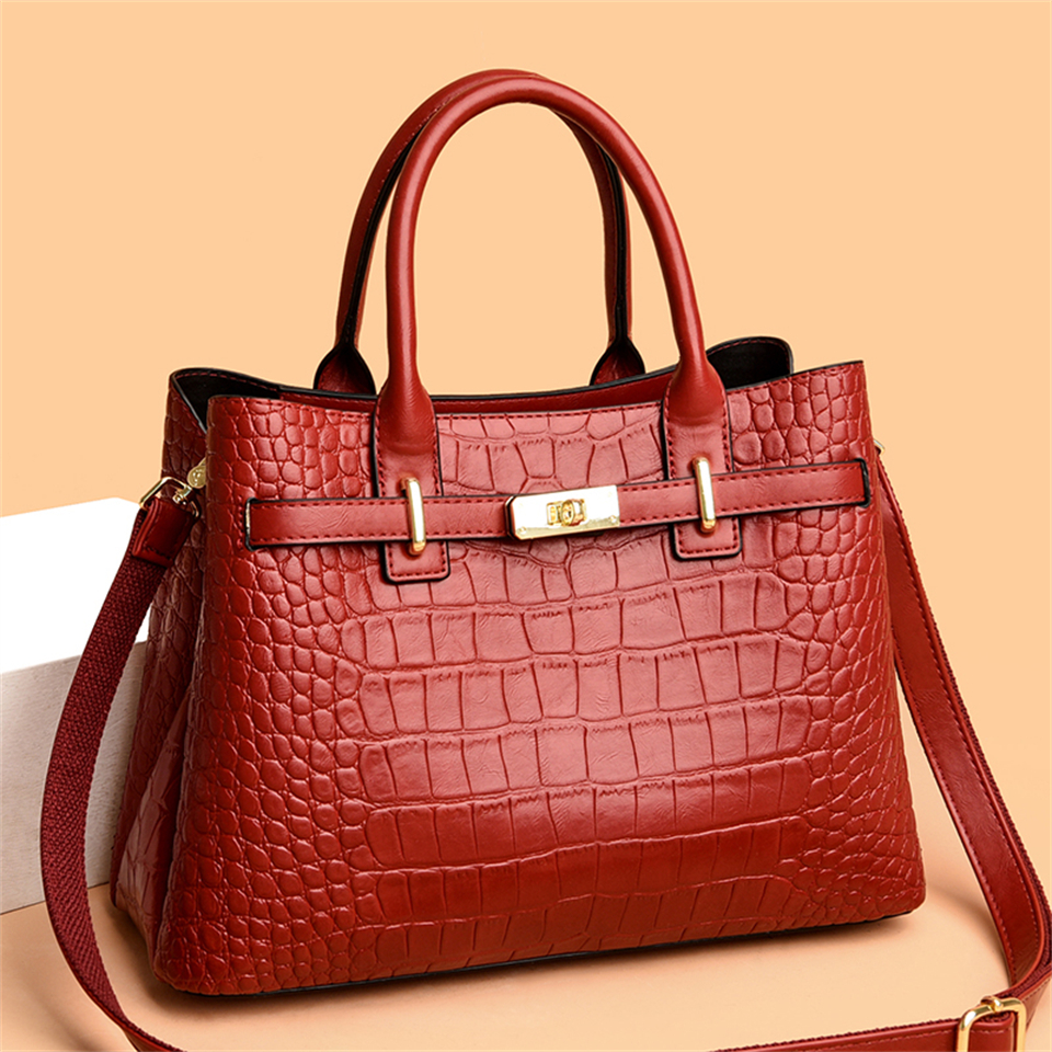 Bags Women: Soft Leather Shoulder Purses - Elegant Casual Tote Ladies, Multi-Sac Handbag Design For Daily Use