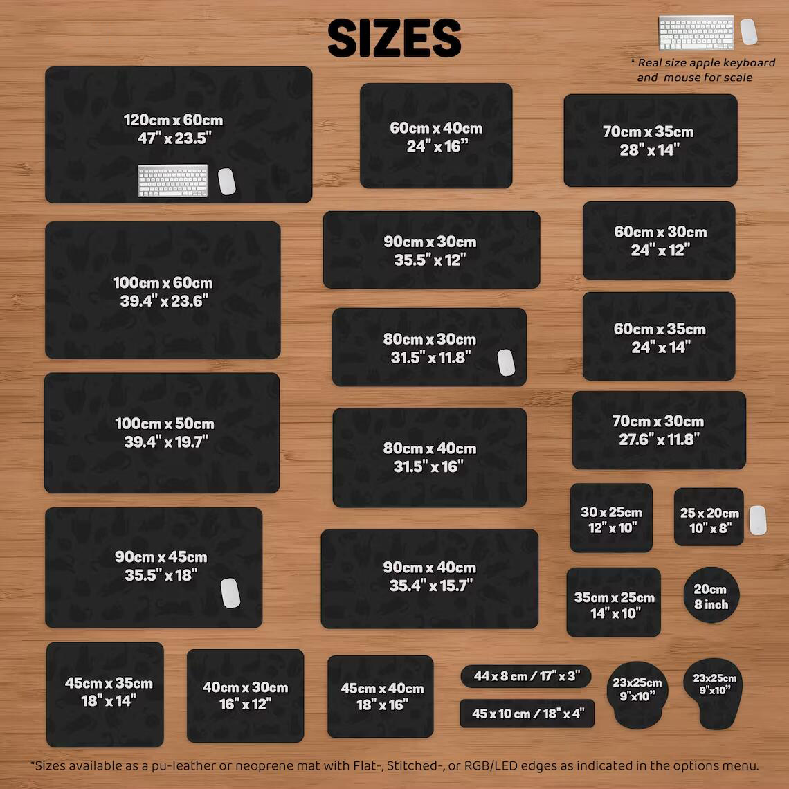 Cute Black Cat Desk Mat On Beige Mouse Pad Extra Large Table Protector Soft Deskmat Deskpad Anime Mousepad Kawaii XxL Mousepad